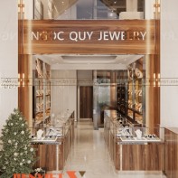 Thiết kế tiệm vàng Ngọc Quý 65m2 tại Nghệ An cho chủ đầu tư Nguyễn Văn Sỹ